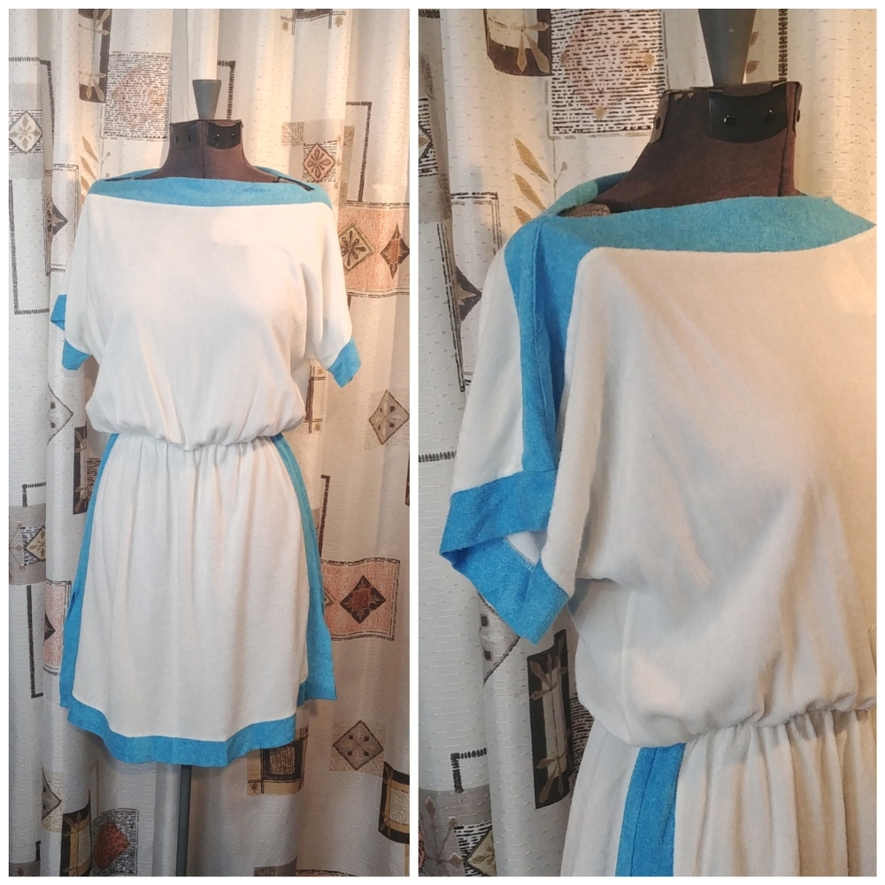 Vintage Lady Ronte terry cloth mini